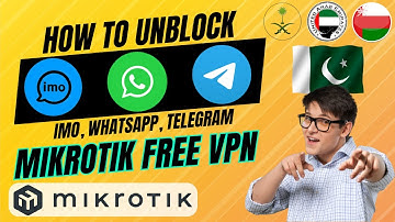 How to unblock WhatsApp, IMO, Telegram in Mikrotik | Mikrotik Free VPN | | Redirect Traffic on VPN