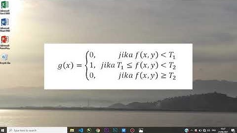 19106050008-Segmentasi Citra-Multilevel Thresholding