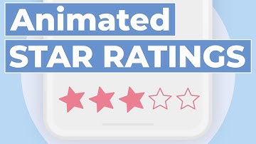 Star Ratings Animation - React Native Animated #4