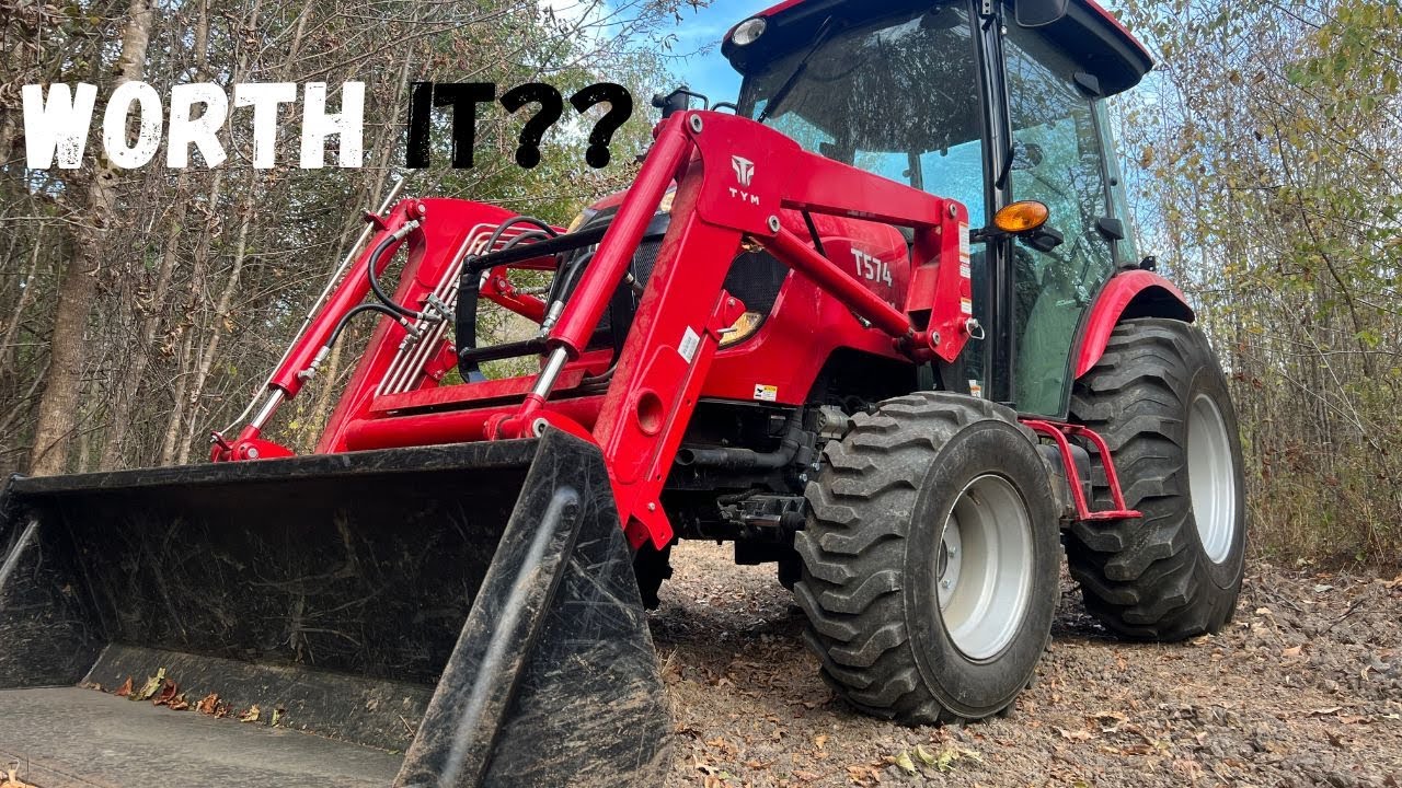 TYM T574 TRACTOR REVIEW // TURBO TIME!