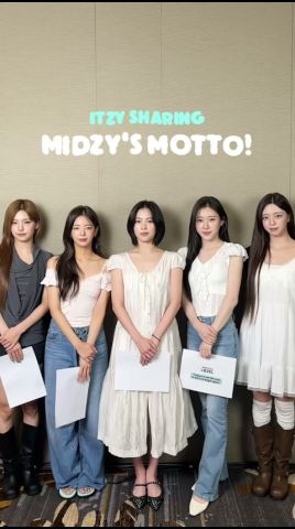ITZY Sharing MIDZY's Motto 💌 #ITZY #MIDZY #ITZY_Motto - YouTube