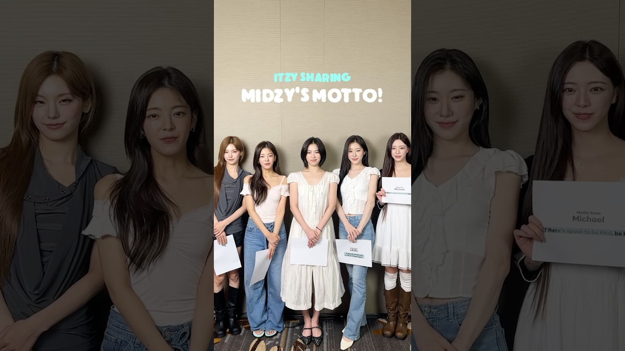 ITZY Sharing MIDZY’s Motto 💌 #ITZY #MIDZY #ITZY_Motto