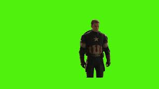 Captain America Green Screen Template