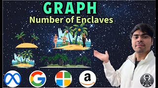 LeetCode 1020 | Number of Enclaves | Python DFS Flood-Fill Explained | AlgoYogi