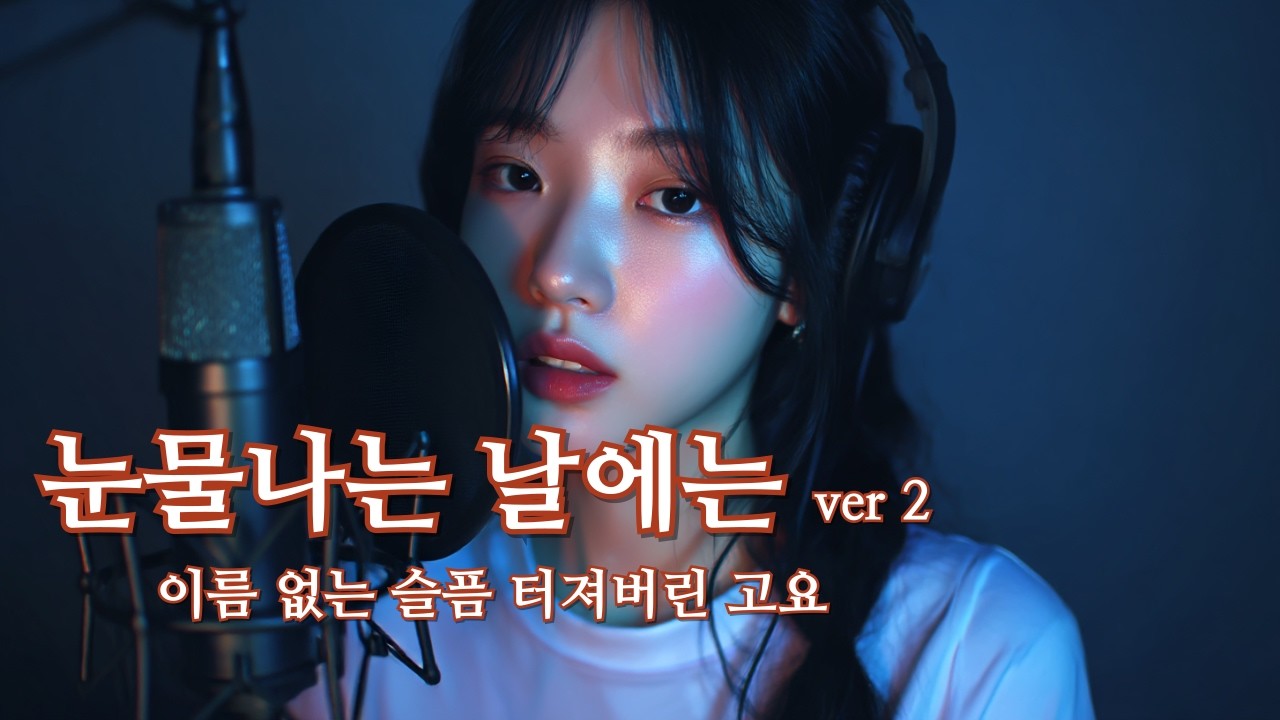 🎧 이어폰 필수 | (이름 없는 슬픔) 눈물나는 날에는 ver 2 - 연신내 토박이 (Female Vocal)