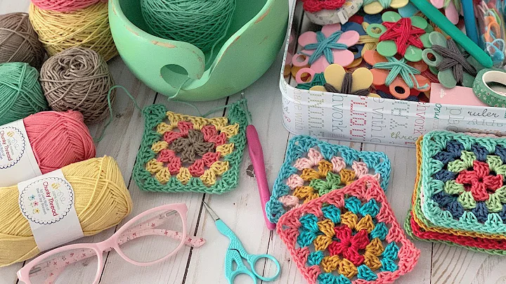 Granny Square Along Update - More tips for Crochet...