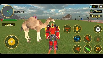 Dragon Fly Robot Car Transform - Android Gameplay