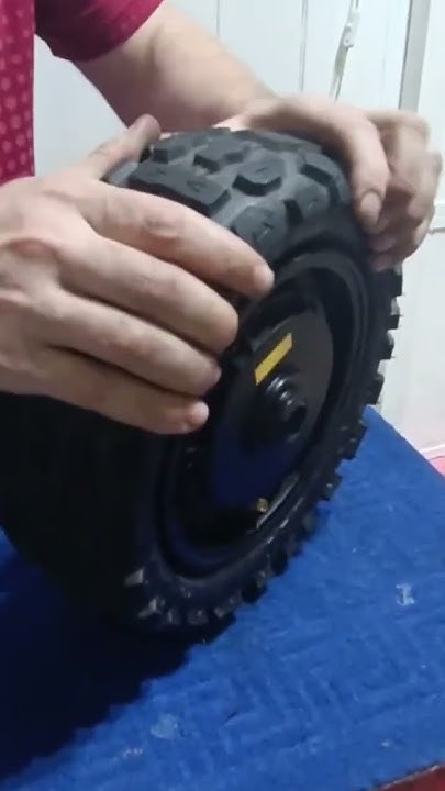 Замена покрышки электросамоката - YouTube