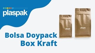 105X200 Mm | 1000 Bolsas Doypack Box Kraft video