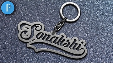 How To Create Key Chain Name Text In PixelLab 2020 | In Hindi | Technical Gaurav Pro