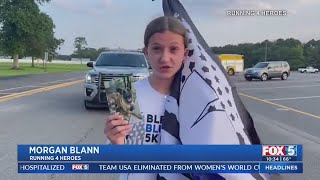 Teen Runs In Honor of Slain Police K9