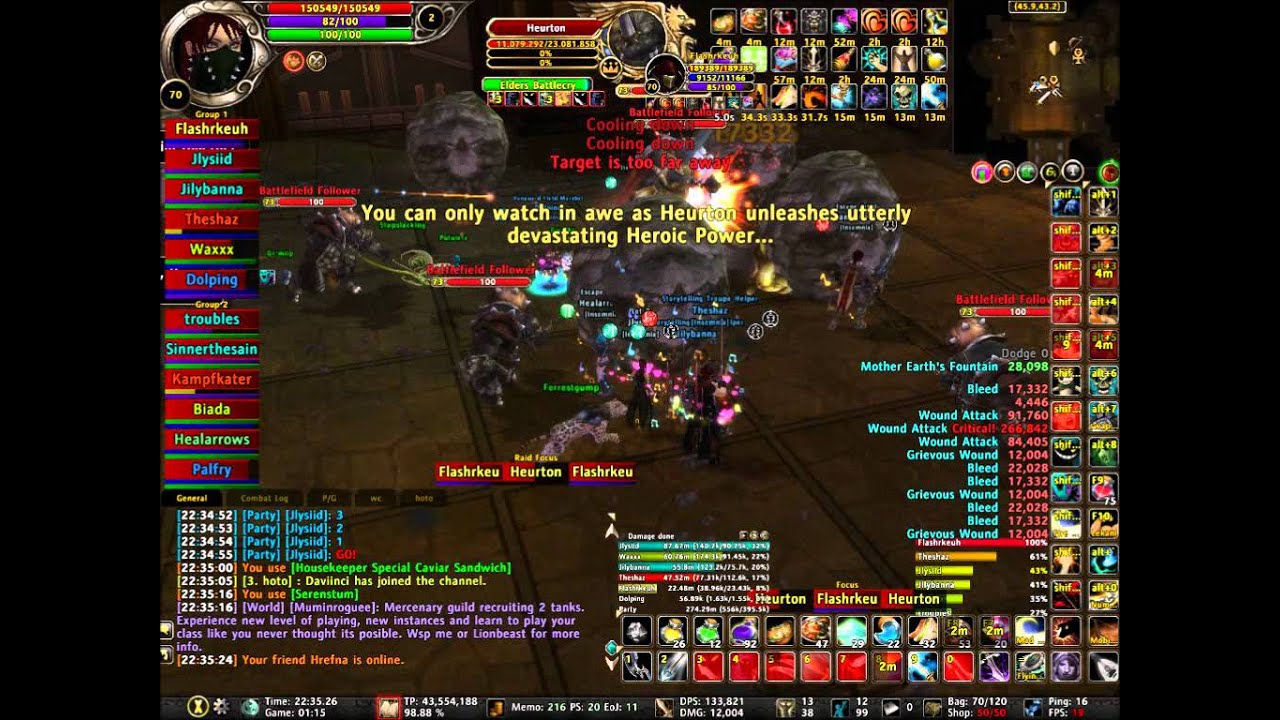 Runes of Magic - Tomb of the Seven Heroes - Fourth boss