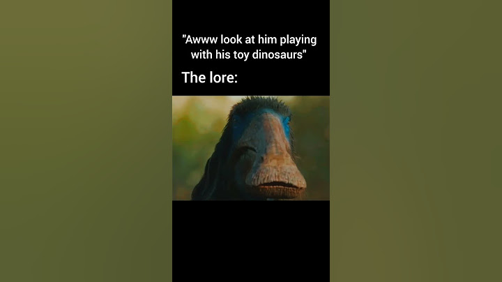 Toy dinosaur lore be like #dinosaur #paleontology #memes