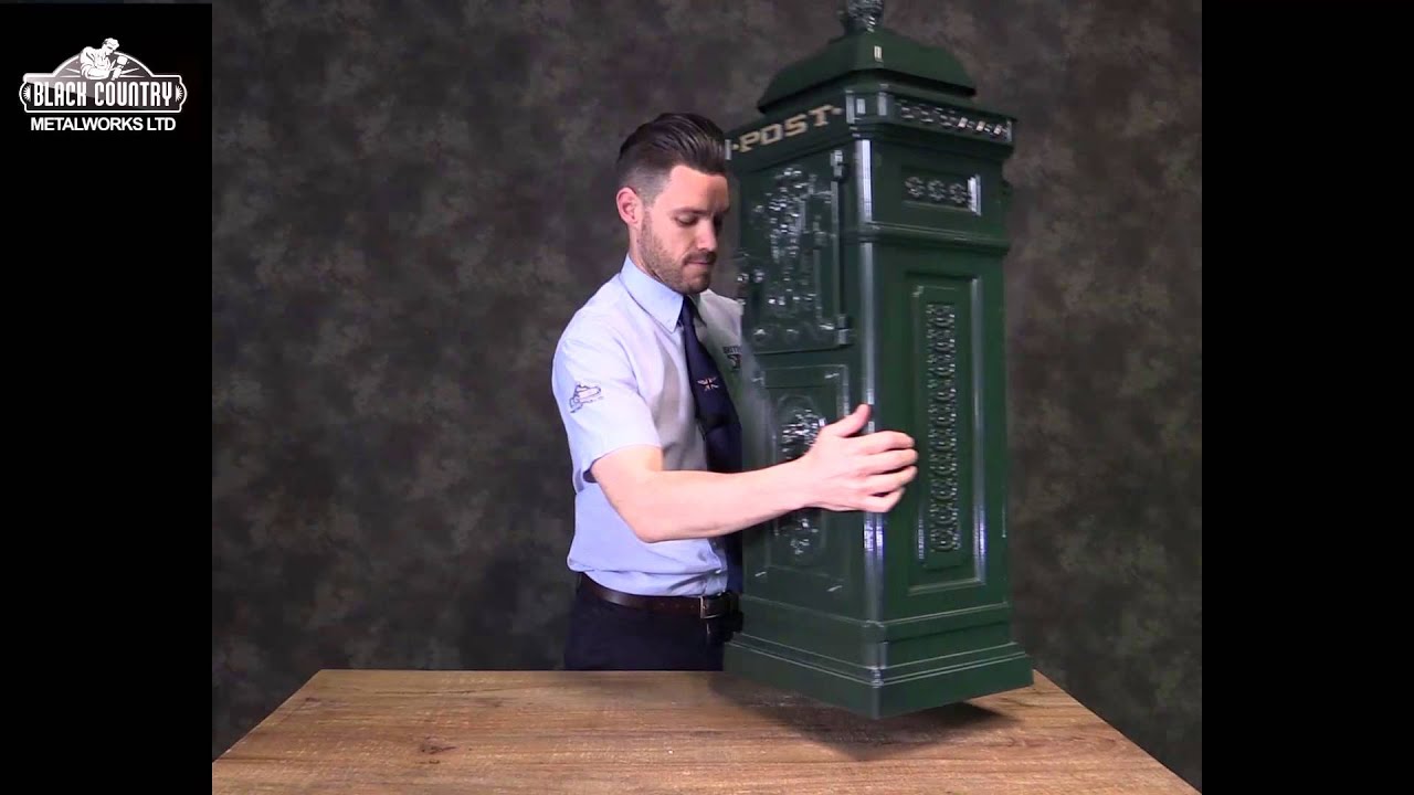 Large Camden Letter Box - Green