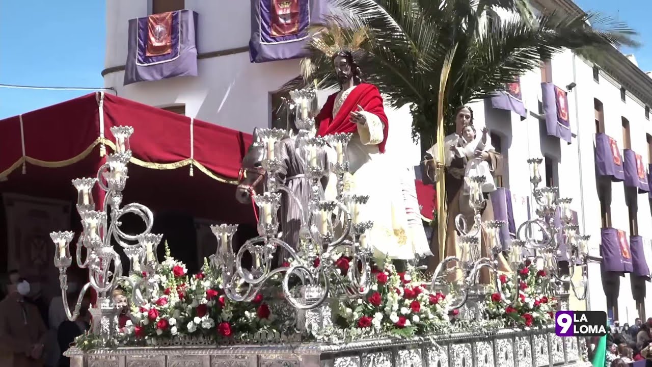 Semana Santa en La Loma 2022 · Borriquilla, Baeza directo