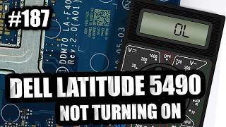DELL LATITUDE 5490 - NOT TURNING ON, APPARENTLY