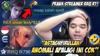 NGAKAK SUMPAH! PRANK RRQ R7 PAKE AKUN EPIC MAIN CLAUDE CRITICAL SPELL INSPIRE! LANGSUNG PANIK🤣| MLBB