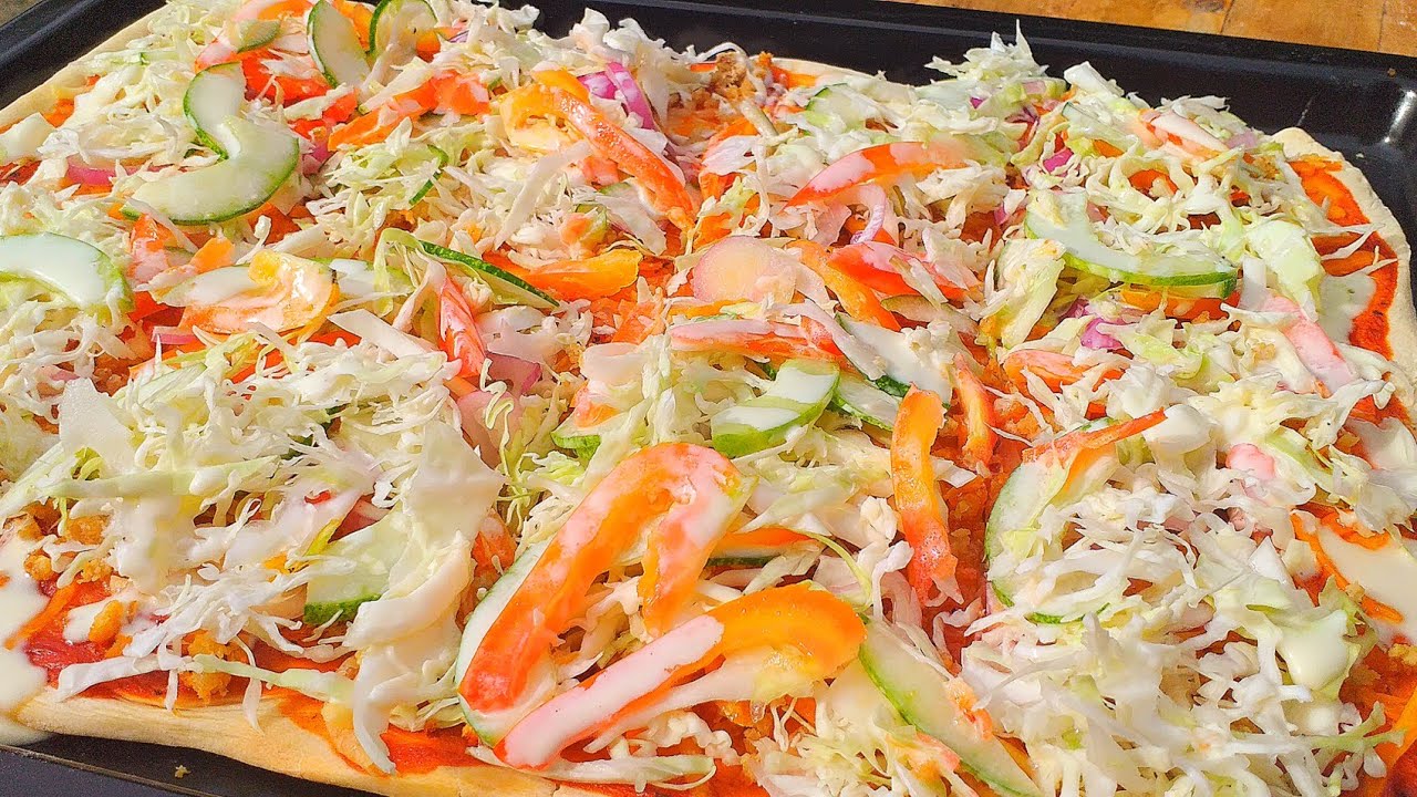 No Yeast Pizza|Filipino Style Shawarma Pizza (Quick & Easy Recipe)