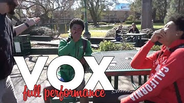 FULL PERFORMANCE | VOX by David Jonathan