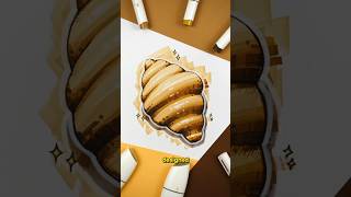 Marker rendering art 🖍 #shorts #entertainment #art