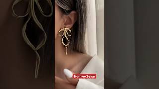 Elegant Bow Earrings Design 🎀 | Latest Trendy Jewelry for Girls &amp; Women