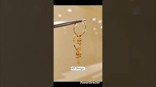 Gold jhumka bali earrings designs daily wear #shorts​ #viralshorts​ #earrings​ #jhumka​ #jewellery​