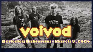 VOIVOD @ UC Theater, Berkeley California - March 9, 2024