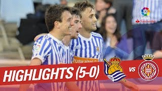 Resumen De Real Sociedad Vs Girona Fc 5-0