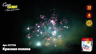 Красная поляна СС7730 25 залпов 1,2 калибр