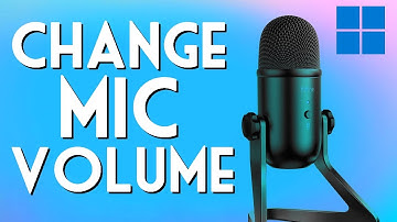 How to Increase Microphone Volume and BOOST MIC Level on Windows 10 and Windows 11 PC in 2022