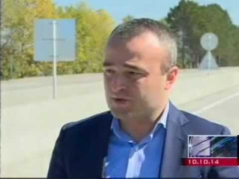 10.10.2014 რუსთავი 2 \"კურიერი\" 15:00 რუისი–აგარას 5კმ–იანი მონაკვეთი გაიხსნა