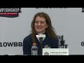 2023 #A10WBB Championship Second Round Postgame Press Conference - GW vs. Duquesne