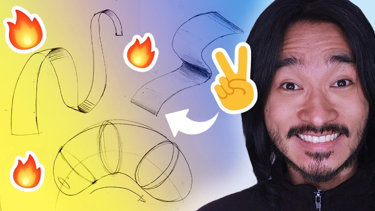 Fundamentos do Desenho 🔥 Pare de COPIAR e Comece a CRIAR com as FORMAS Geométricas e Orgânicas