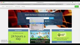 Simple Search Google Scholar and Summon