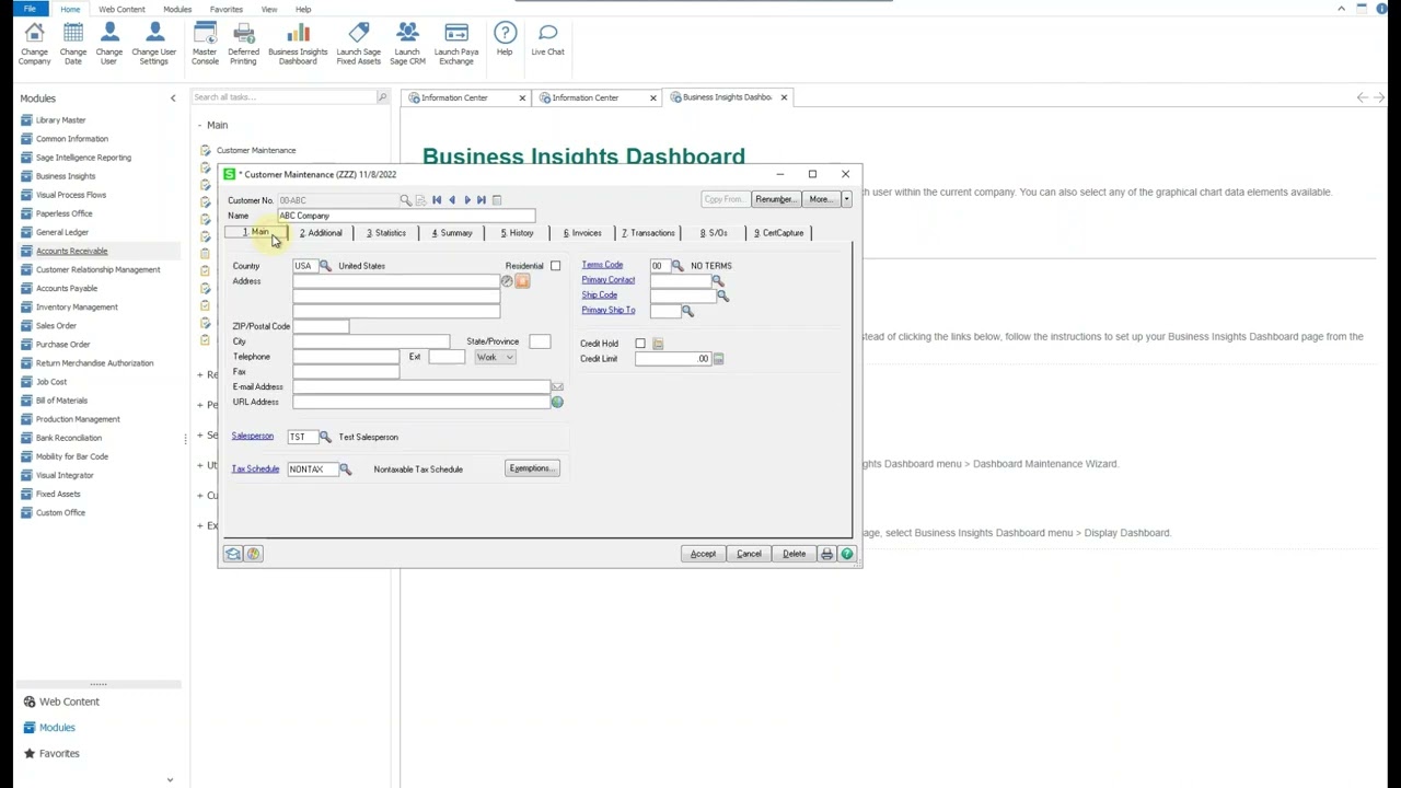 Sage 100 ERP Change Order Status Based on Customer Credit Hold