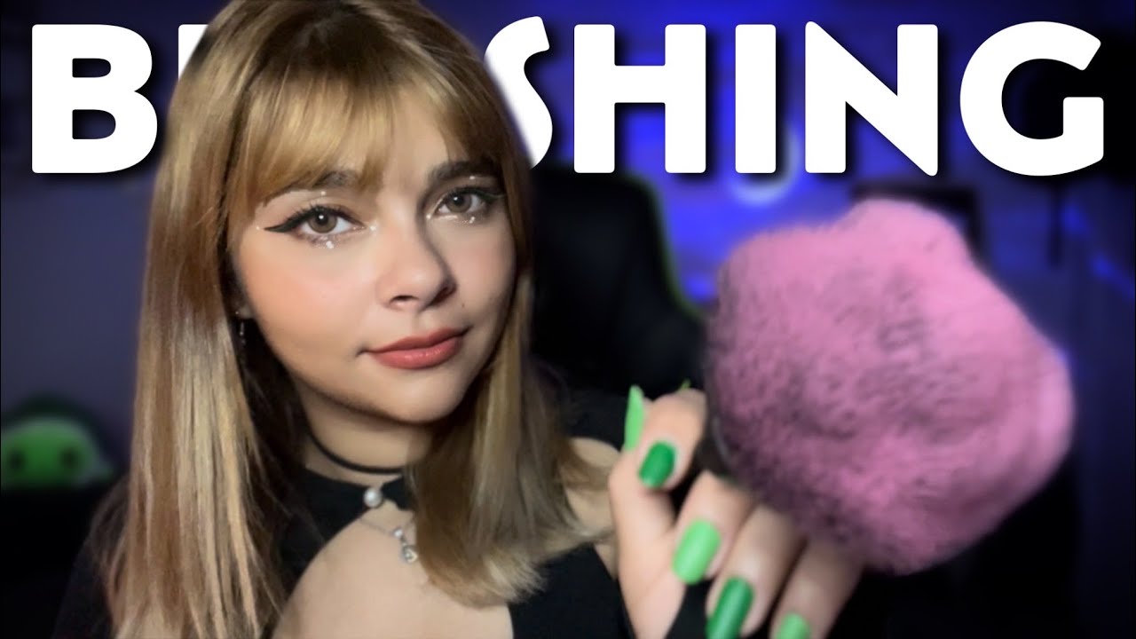 ASMR l Brushing you to Sleep   Brushing Zen Music Ocean Sounds No Talking