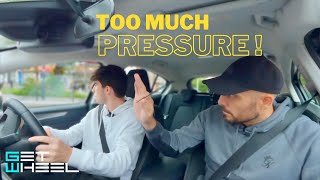 MOSTLY SELF TAUGHT LEARNER TAKES MOCK DRIVING TEST