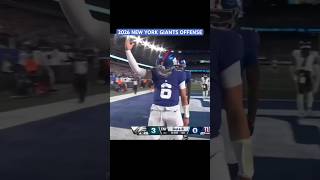 2026 NEW YORK GIANTS OFFENSE