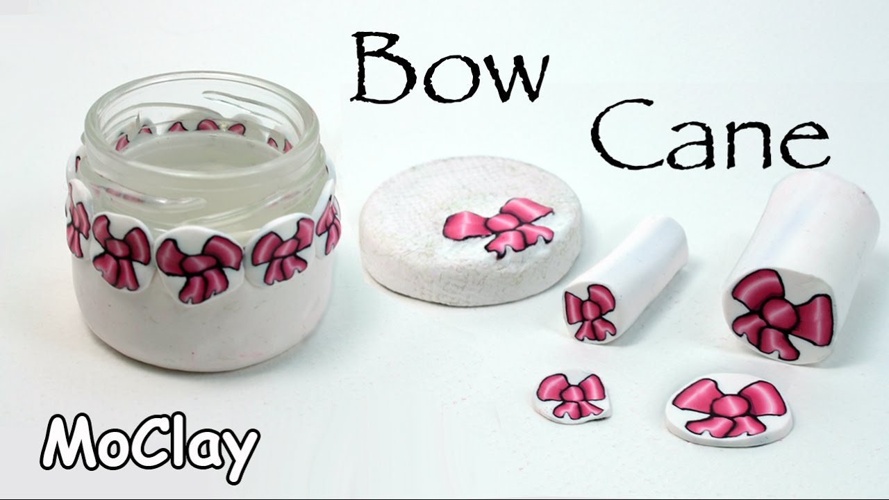 DIY Mini bow cane decoration