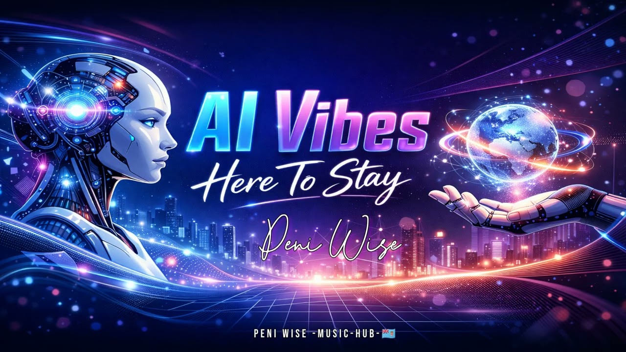 PENI WISE -MUSIC-HUB-🇫🇯 - AI Vibes Here To Stay (Original Official Audio) - Lyrics