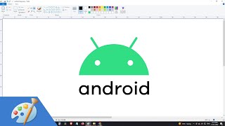 How to draw ANDROID logo using MS Paint screenshot 4
