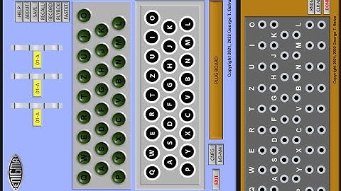 THE ENIGMA SIMULATOR