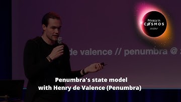 Privacy in Cosmos Live: Henry de Valence (Penumbra) - Penumbra