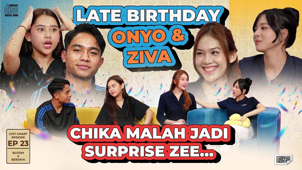 CHITCHART EP.23 | TIPE CWK ZEEVA & JODOHIN BENTRAND “ONYO” KE CHIKA XJKT48 & CATHEEZ | SPILL EDITOR