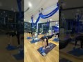 With blocks practicing for warrior 3 😊😊😊🤓🤓🤓 they are lifting well yoga#health#motivation
