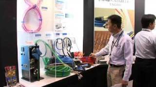 【Inter BEE 2008】 立井電線 超柔軟・耐屈曲性 HD-SDI可動専用同軸ケーブル