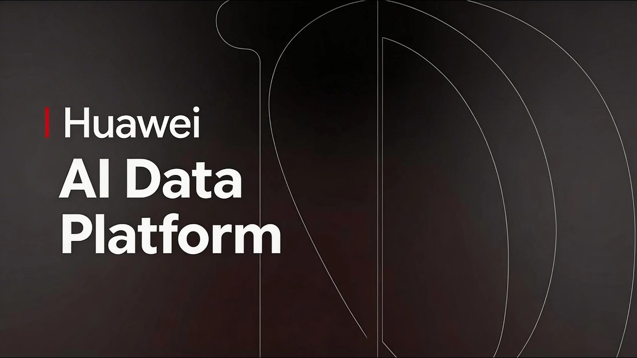 Huawei AI Data Platform - YouTube