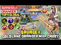 SAVAGE !! Goldlane Granger MVP Carry [ Top 5 Global Granger ] BUNNICULLA - Mobile Legends Gameplay
