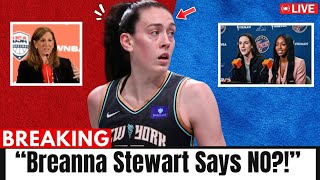 Breanna Stewart REFUSES to Sign Caitlin Clark & Brown Turn Up the Heat in CBA War!