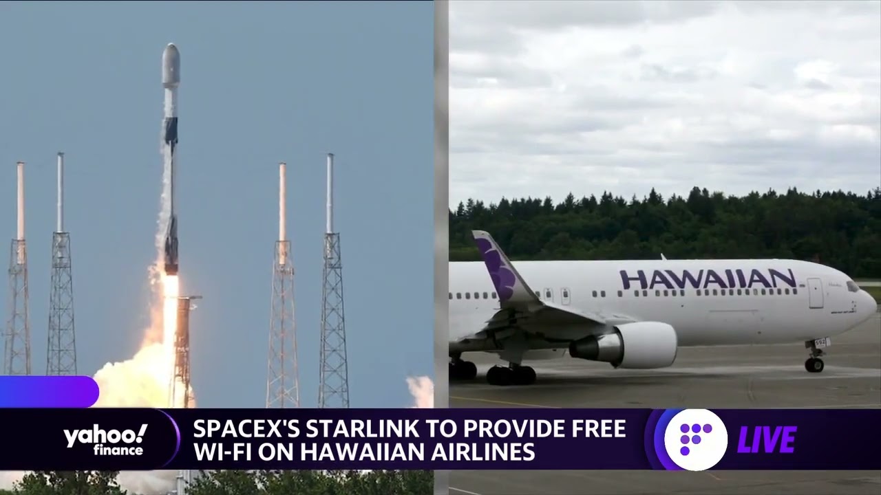 SpaceX to provide free wi-fi on Hawaiian Airlines flights